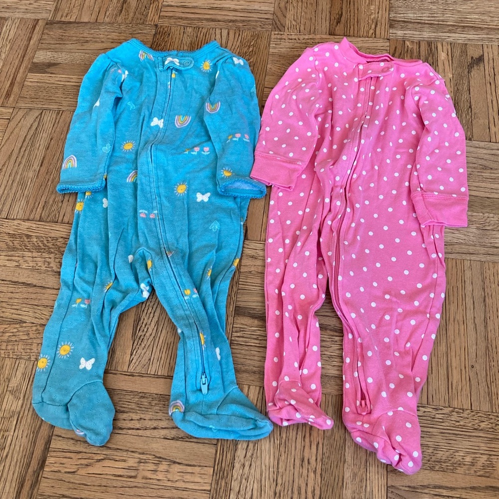 Carter’s sleep and play pajamas 6 months